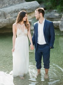 wedding photo -  Outdoor Engagement Session in Austin, TX