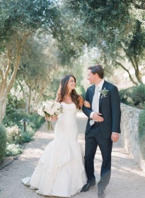wedding photo -  Organic and Neutral Intimate Real Wedding