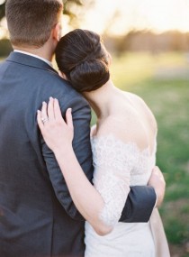 wedding photo -  Timeless Southern Wedding in Neutrals and Greys