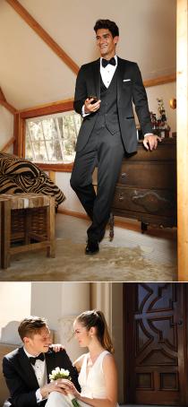 wedding photo - Suit vs. Tux with Generation Tux 