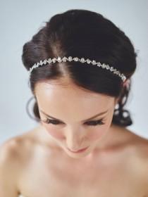 wedding photo - Crystal Bridal Headband 