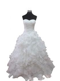 wedding photo -  Ball Gown Bridal Dress with Piping