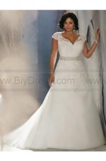 wedding photo - Elegant Flowing A-line Bridal Dress Julietta By Mori Lee 3144 - Plus Size Wedding Dresses - Formal Wedding Dresses