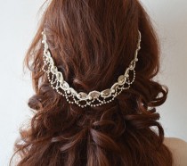 wedding photo -  Wedding Hair Jewelry, Bridal hair jewellery, Wedding Headpiece, Wedding Headband, Bridal Headpiece, Wedding Hair Accessory