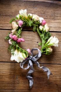wedding photo - DIY // Floral Crown