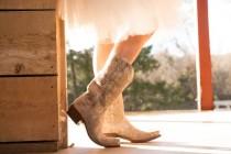 wedding photo - Wedding Inspiration: Boots With Dresses