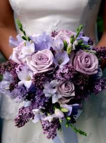 wedding photo - Purple Wedding Ideas With Pretty Details