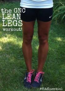 wedding photo - GNC Lean Legs Workout