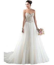 wedding photo -  Sweetheart Beaded Bodice A-Line Bridal Gown