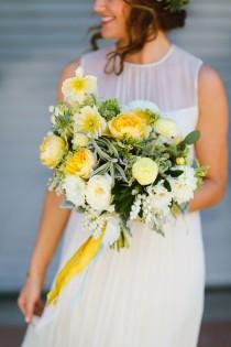 wedding photo - Luce Loft Wedding With A Citrus Color Palette