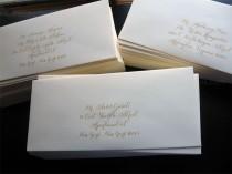 wedding photo - GETTING STARTED - Wedding Digital Calligraphy Envelope Addressing
