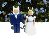wedding photo - Adventure Time Wedding Toppers