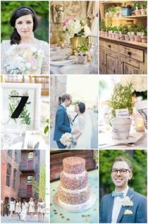 wedding photo - DIY Wedding in Toronto with Pretty DIY Botanical Decor