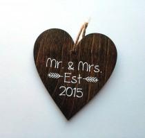 wedding photo - Mr & Mrs ornament 