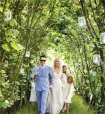 wedding photo - 5 Reception Ideas I Got From Kate Moss’ Wedding
