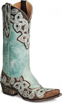wedding photo - Old Gringo Marrion Cowgirl Boot - Snip Toe - Sheplers
