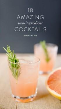 wedding photo - 18 Amazing Cocktails That Require Only TWO Ingredients