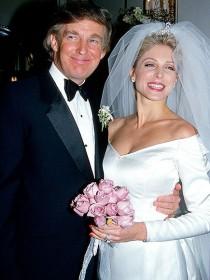 wedding photo - Marla Maples' Glamorous – And Scandalous – Past With Ex-Husband Donald Trump: 6 Things To Know