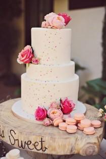 wedding photo - Wedding Cake...Touched By Time Vintage Rentals