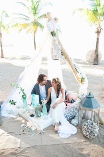 wedding photo -  Shipwrecked Inspiration for Beach Weddings