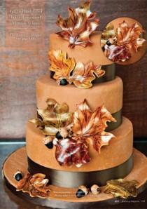 wedding photo - 24 Fall Wedding Cakes That WOW