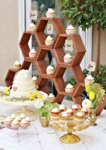 wedding photo - 24 Adorable Honey Themed Wedding Ideas - Weddingomania
