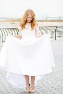 wedding photo - Cassie Silk Taffeta Skirt 