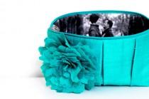 wedding photo - Something Blue. Personalized Gift. Bridesmaid Gift. Wedding Gift. Bridesmaid Clutch. Wedding Clutch. Will You Be My Bridesmaid. Bridal Gift