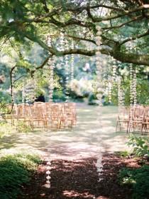 wedding photo - Elegant   Quirky Dog Themed Garden Wedding