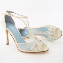 wedding photo - Paloma Ivory Wedding Shoes