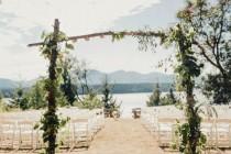 wedding photo - Boho Cabin Wedding At Bodega Ridge