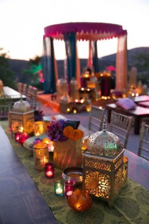 wedding photo -  Real Wedding Album: Elshane & Taylor's Moroccan-Themed House Party