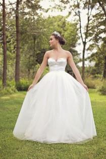 wedding photo - Grace - Silk Tulle Wedding Dress