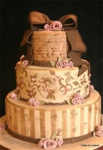 wedding photo - Rhi's Wedding: Cake & Decorative Food Ideas