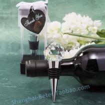 wedding photo -  Magic Crystal Ball Wine Stopper Party Souvenirs WJ056