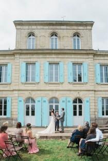 wedding photo - Intimate French Wedding At Château Le Clos Castaing