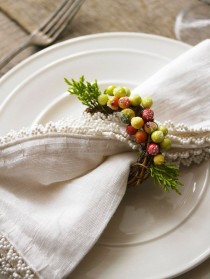 wedding photo - Nature Crafts For Your Winter Table