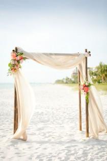 wedding photo - 35 Gorgeous Beach Themed Wedding Ideas