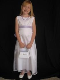 wedding photo - Junior Bridesmaid, Flower Girl, first communion, special occasion  Dress Size 8