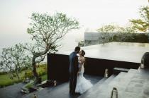wedding photo - Romantic Cliffside Bali Wedding: Trish + Sid