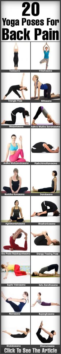 wedding photo - Top 20 Yoga Poses For Back Pain