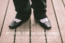 wedding photo -  MOTHER-SON WEDDING SONGS | THE ULTIMATE LIST BY WEDDING MUSIC EXPERTS