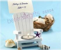wedding photo - BETER-SZ004 Adirondack Chair Tealight and Place Card Holder