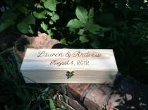 wedding photo - Wine Box- The Natural Collection