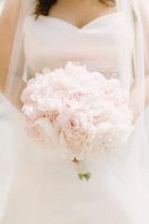 wedding photo - Peony Bouquets
