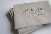wedding photo - Calligraphy Addressing Service - Per Outer/Inner Envelope Set