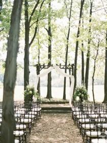 wedding photo - Intimate   Rustic Wedding In The Woods