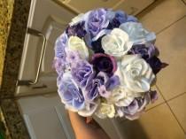 wedding photo - Silk Floral Bouquet, Wedding bouquets, Bridal silk flower arrangements