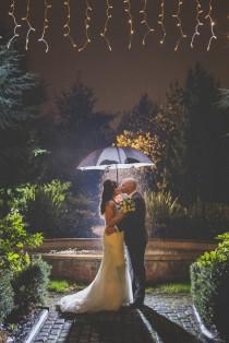 wedding photo - A Rainy Wedding Day In Manchester, England.