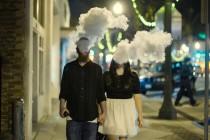 wedding photo - This Couple Is Smoking